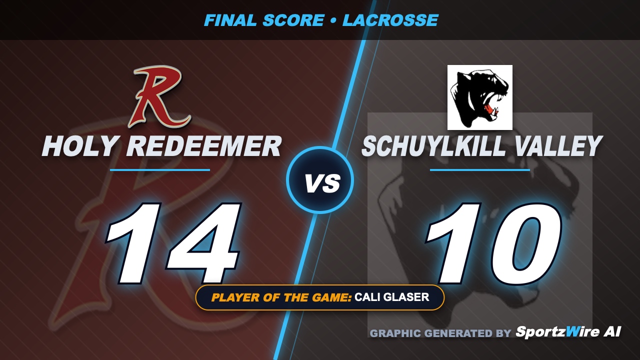 Holy Redeemer Lacrosse Triumphs Over Schuylkill Valley