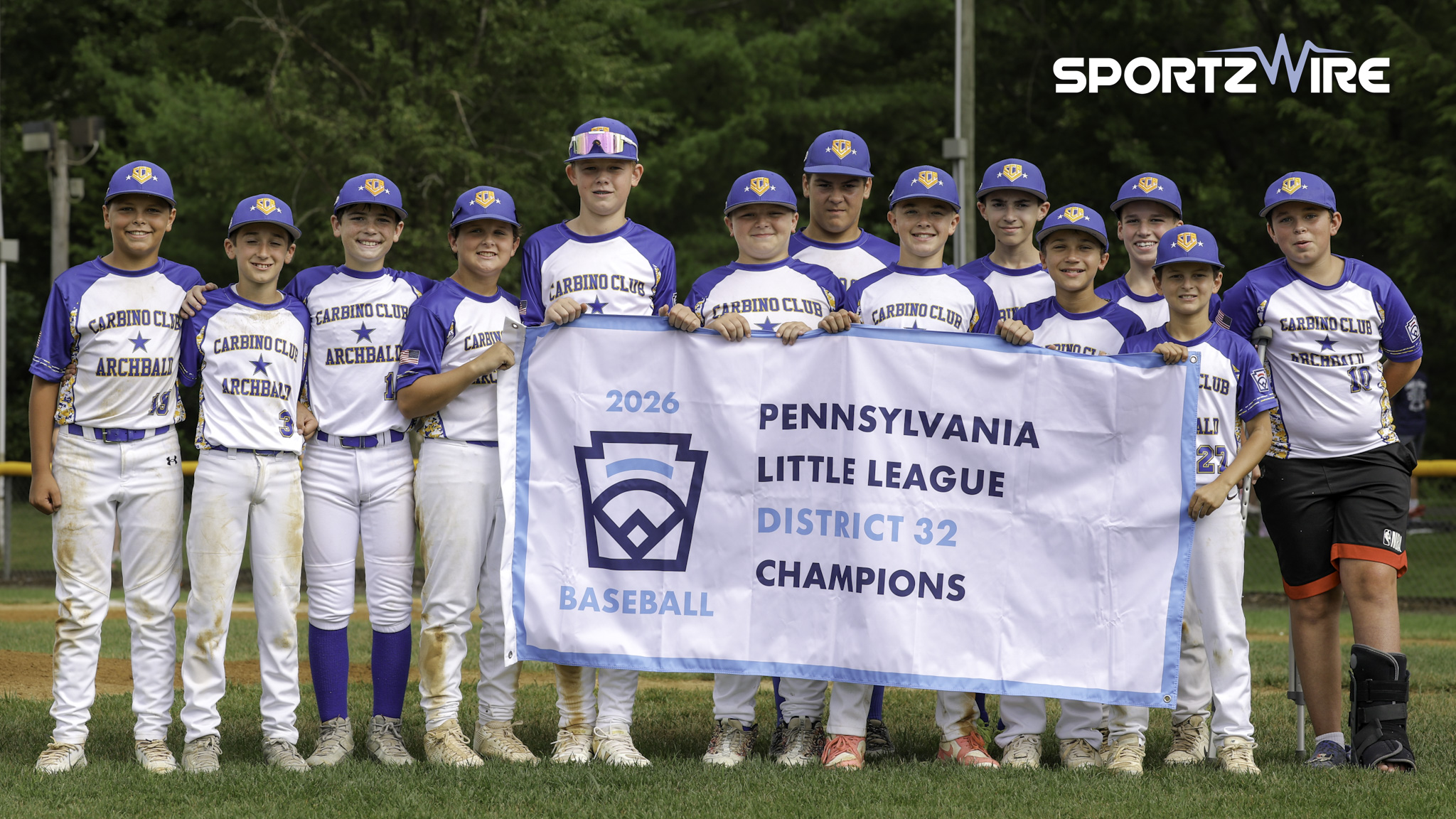 Carbino Club Archbald Pours It On In the Rain, Claims District 32 Majors Crown