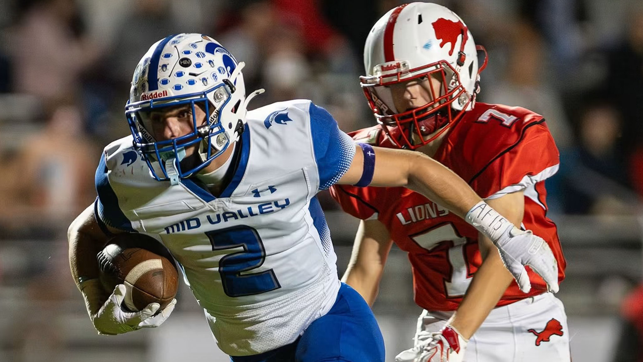 Barnauskas Breaks Loose as Mid Valley Rolls Past Lackawanna Trail, 42-16