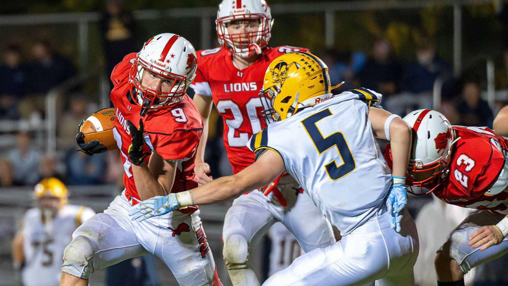 Lions Break Through: Lackawanna Trail Holds Off Old Forge for First Win, 21-14
