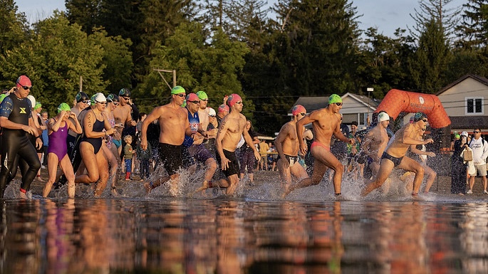 4th Annual Back Mountain Triathlon Draws Record Crowds to Harveys Lake