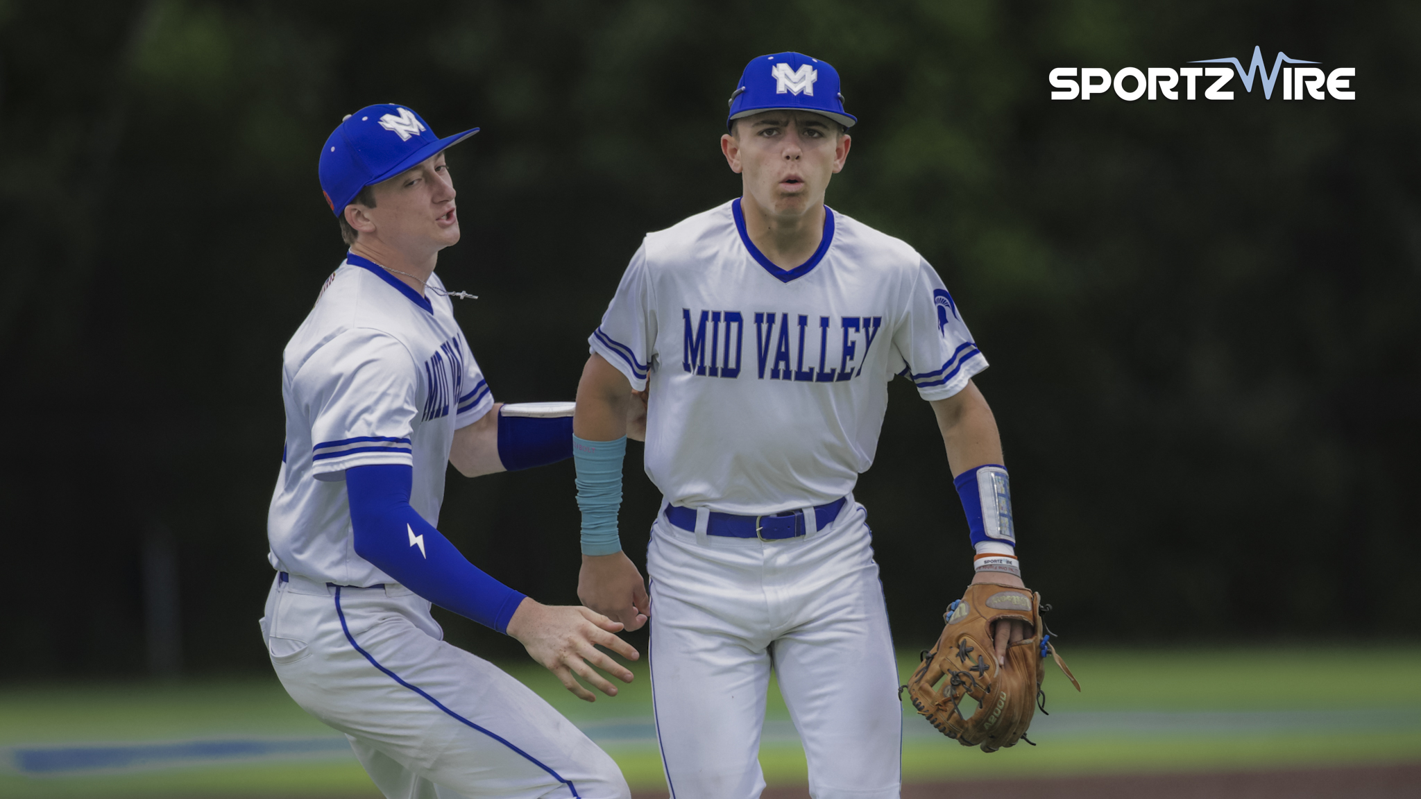 Romanosky Rakes, Spartans Roll: Mid Valley Advances To District Title Game