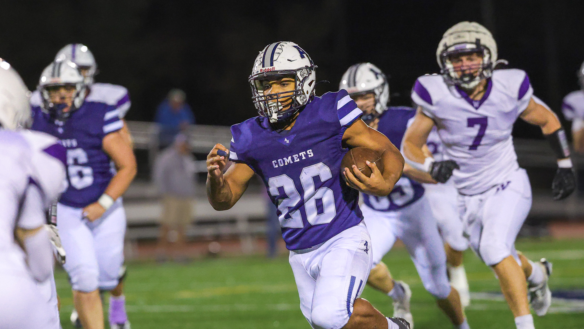 Anglin Powers Abington Heights Past Wallenpaupack, 21-7, as Comets Get Back on Track