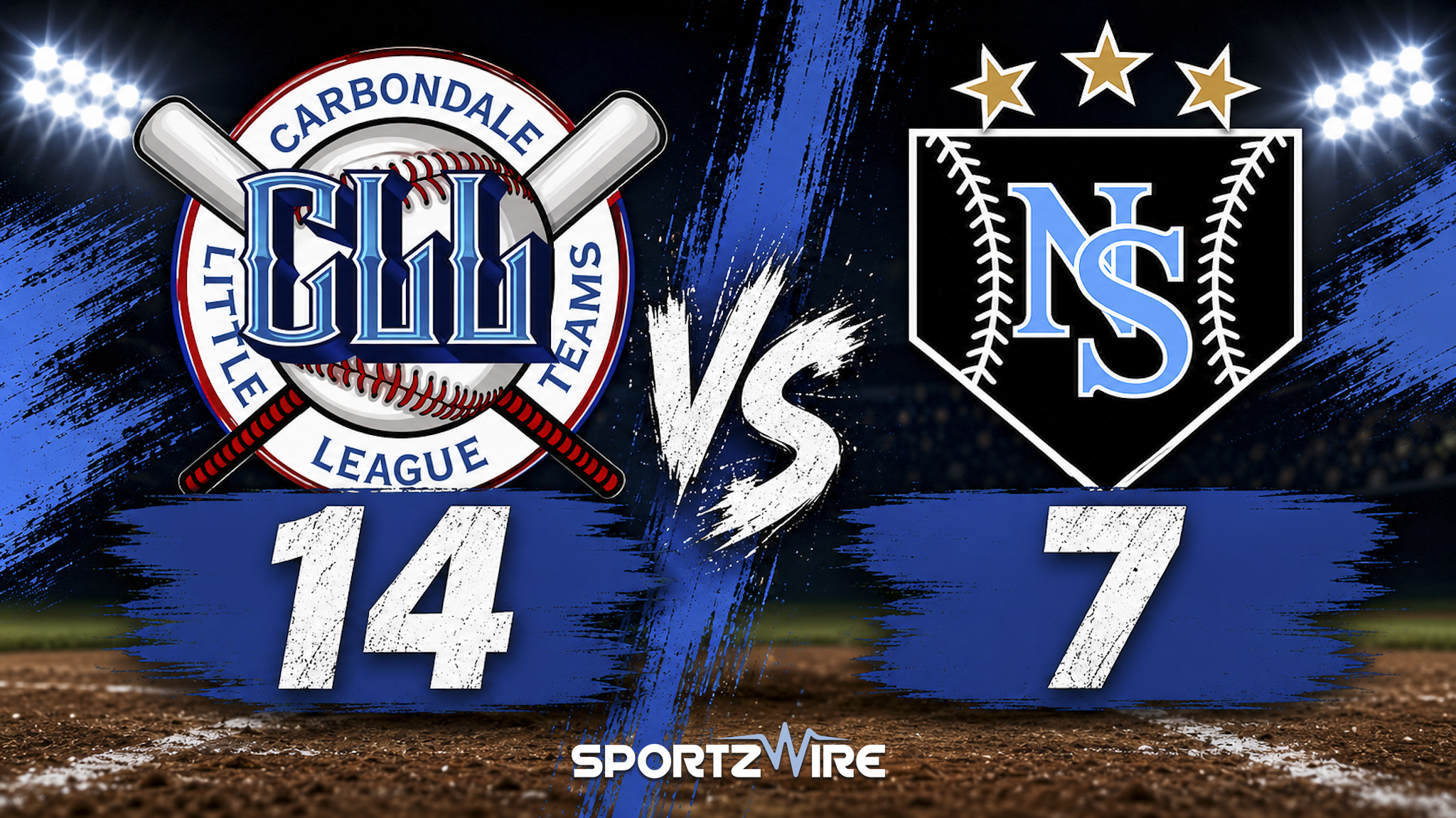 Carbondale Little League Storms Back to Defeat North Scranton in District 32 Minors Pool Play