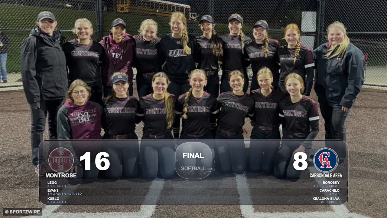 Meteor Shower: Montrose Explodes Late to Stay Unbeaten in Conference Play