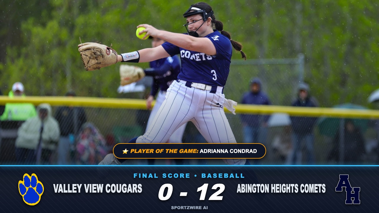 Abington Heights Softball Dominates Valley View with No Hitter, Grand Slam