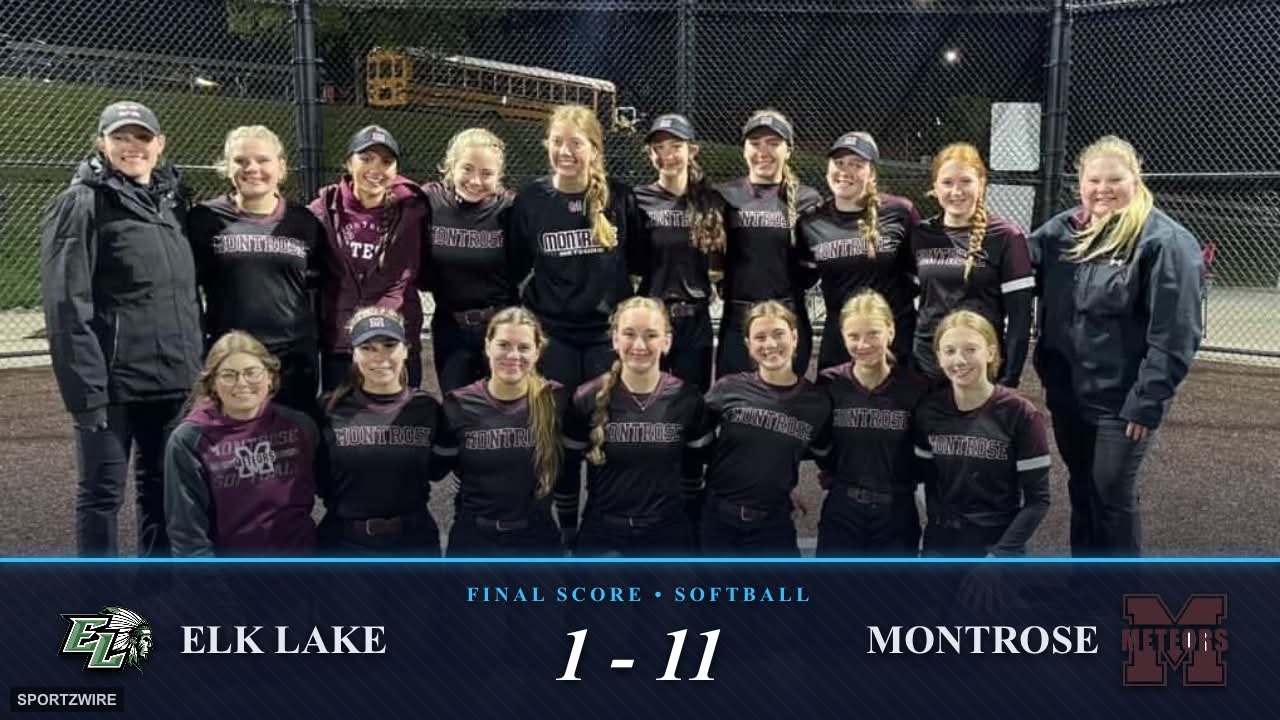 Lady Meteors Make Their Move: Montrose Rides Third-Inning Explosion Into District 2A Title Game