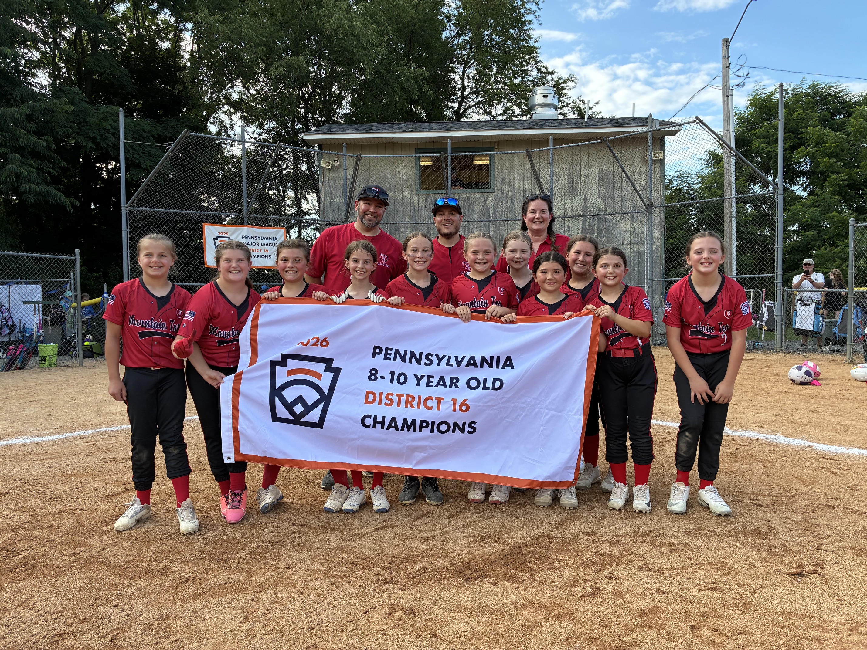 Mountain Top Minor Softball All Stars Dominate Hanover 14-4 Behind Offensive Barrage
